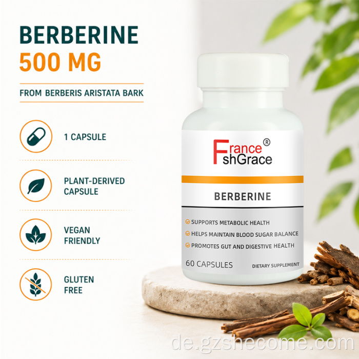 Shecome Verbessern Sie die Immunität. Berberinhydrochlorid-Kapseln